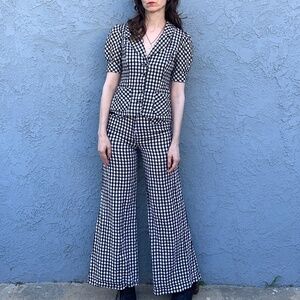 70s Suit w/ Bell Bottoms XS/S The Strawberry Plant Dorothy Schoelen